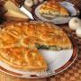 Crostata di pomodori e zucchine.