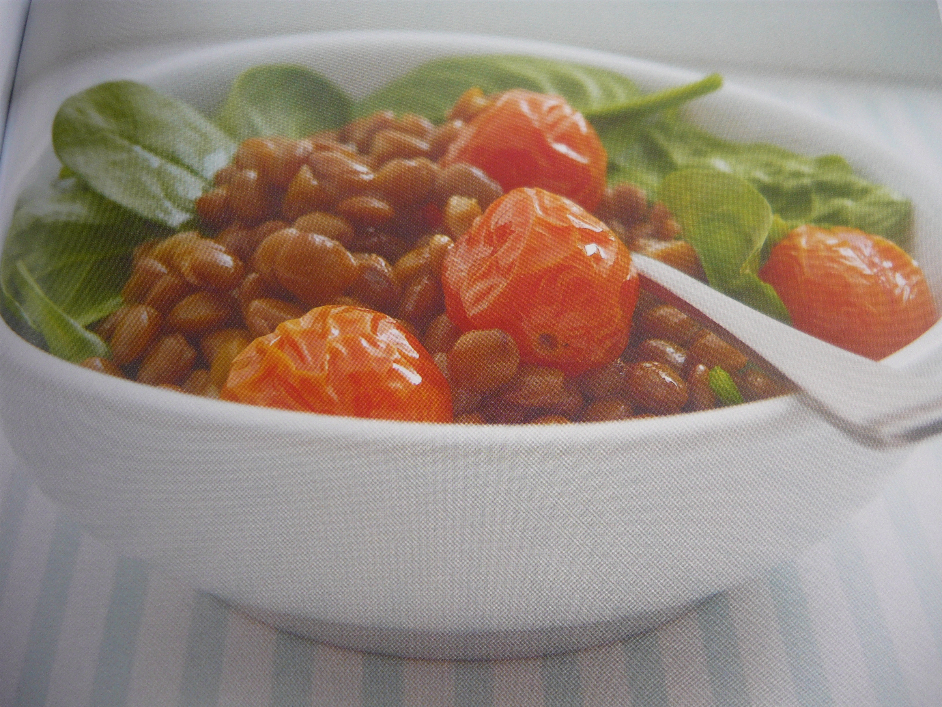 Insalata tiepida di lenticchie