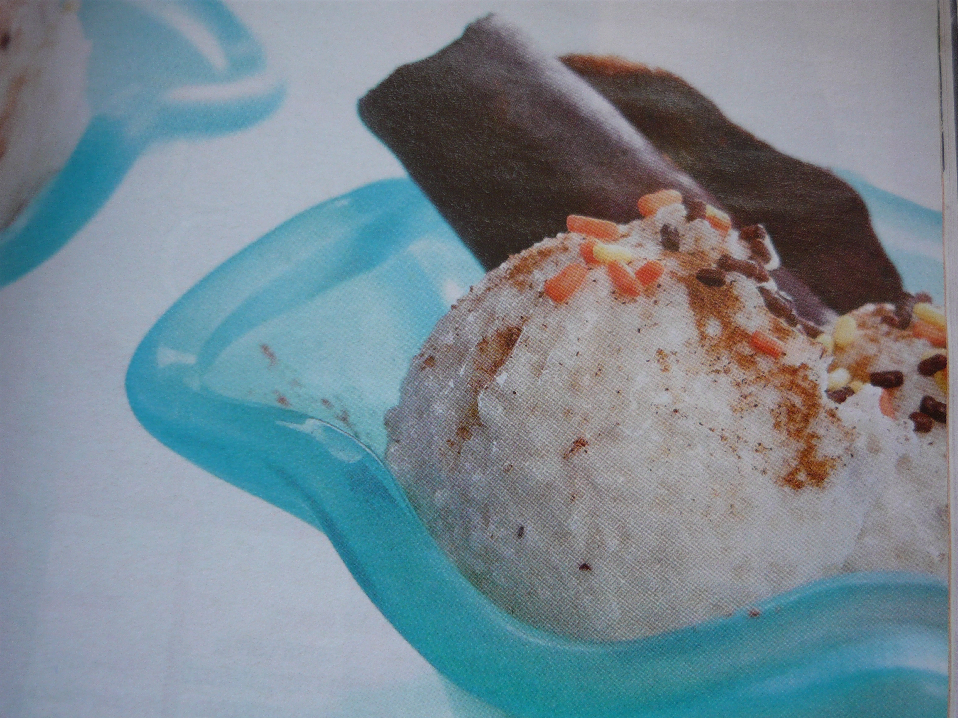 Gelato con le cialde