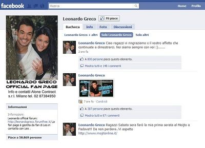 Ecco la sconfessione di Leonardo su Facebook: con Bubi 