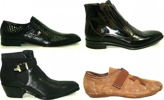 Cesare Paciotti; collezione scarpe uomo autunno inverno 2011-2012