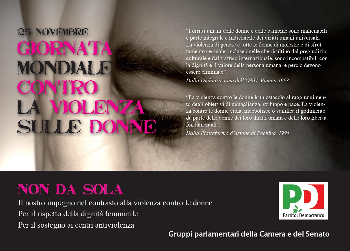 Violenza contro le donne.