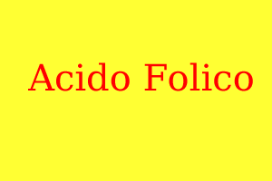 Acido Folico
